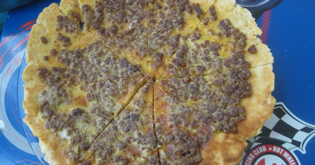 ZEYNEP�İN YEMEK DEFTERİ Kıymalı, yumurtalı Tava Pizza