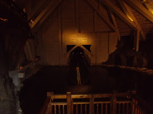 "Jozef Presudski Grotto " inside  Wieliczka salt mines.