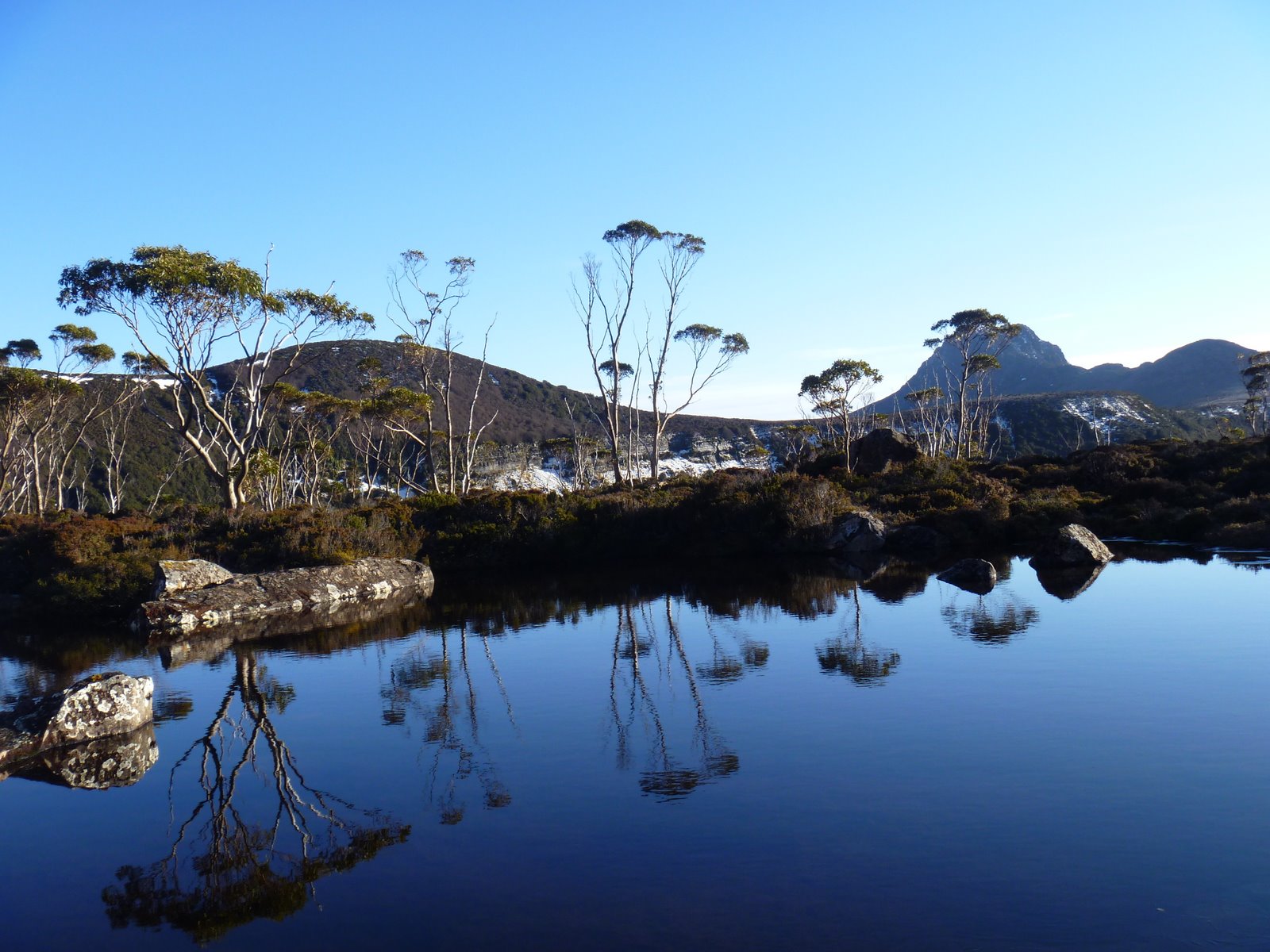 Margaretha Fortmann: Sunrise on Barn Bluff (Cradle Mt National Park, TAS)