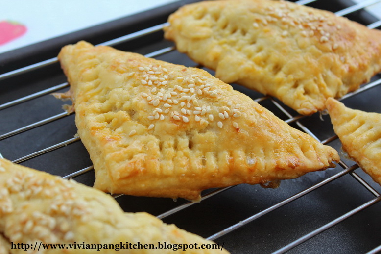 Vivian Pang Kitchen Tuna Turnover with Quick & Easy Flaky Pastry