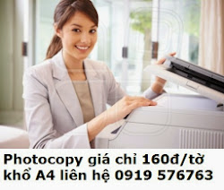 Photocopy giá rẻ