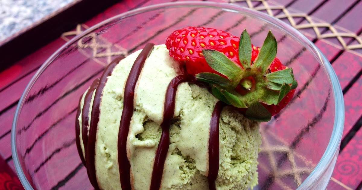 37 Cooks Matcha Green Tea Gelato with Rose Flower Chocolate