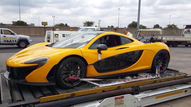 First Mclaren P1 Touches Down In South Africa Ahead Of