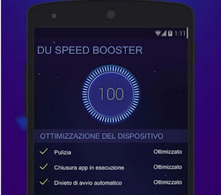 du speed booster pulitore acceleratore android
