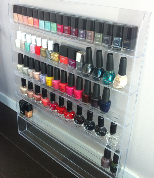 Confession: my nail polish collection grew out of control so I bought a