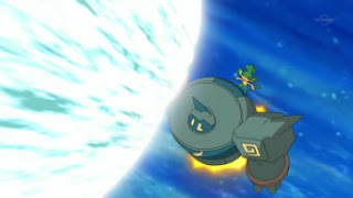 Pokemon Darkness of Island Golurk_Flash_Cannon_2