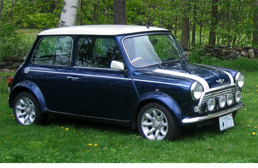 blue classic mini