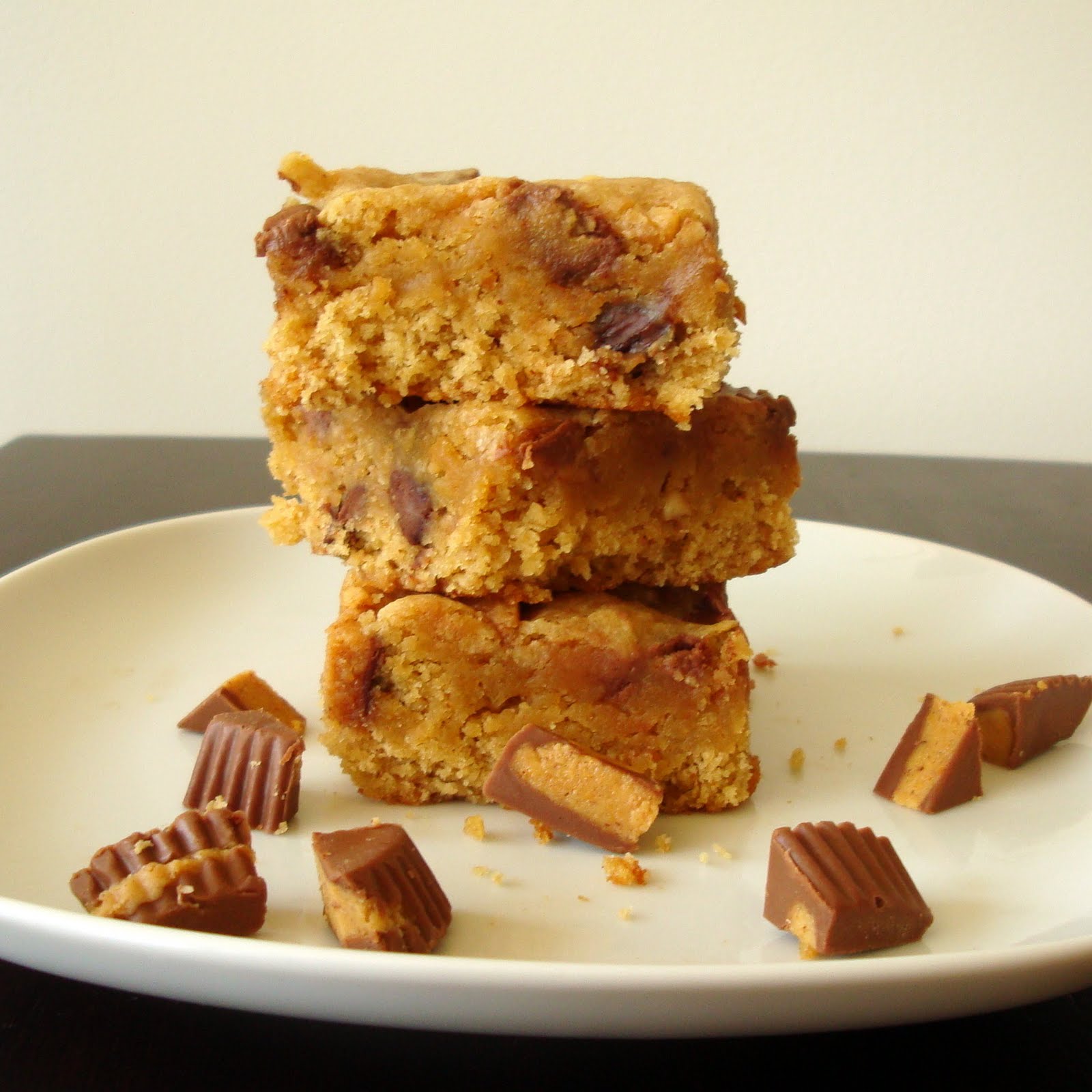 Alida's Kitchen Peanut Butter Cup Blondies