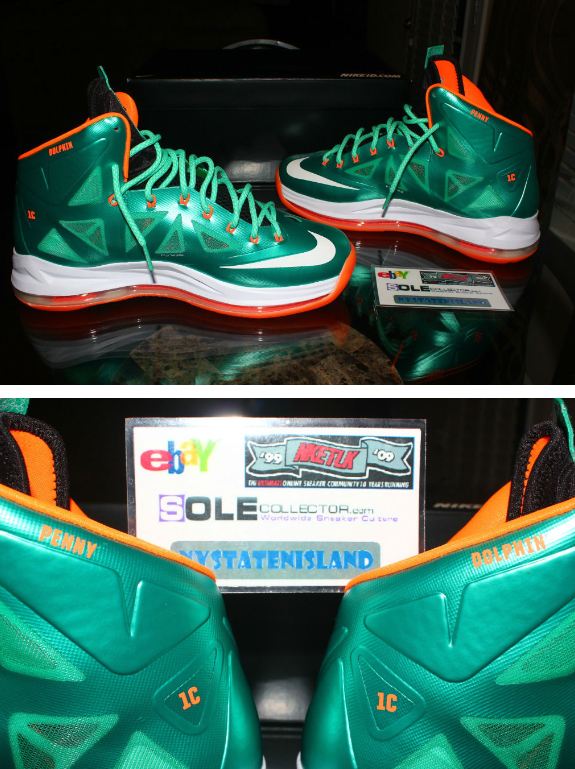 lebron miami dolphins shoes