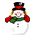 Falling Animated Snowman