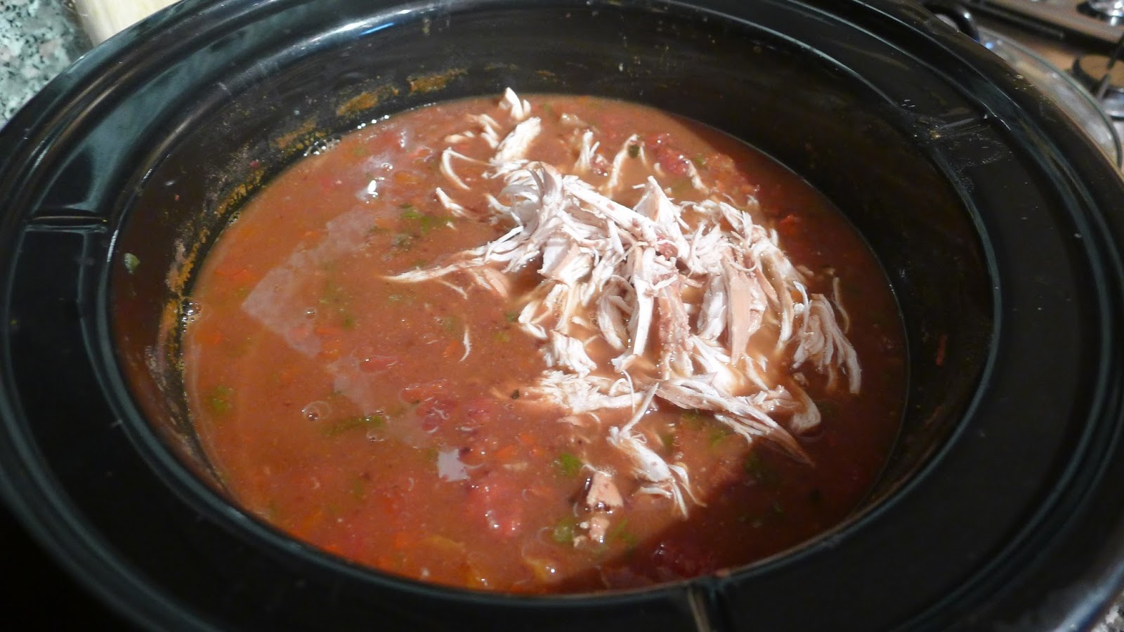 Culinary Adventures in London Slow Cooker Chicken & Black Bean Soup