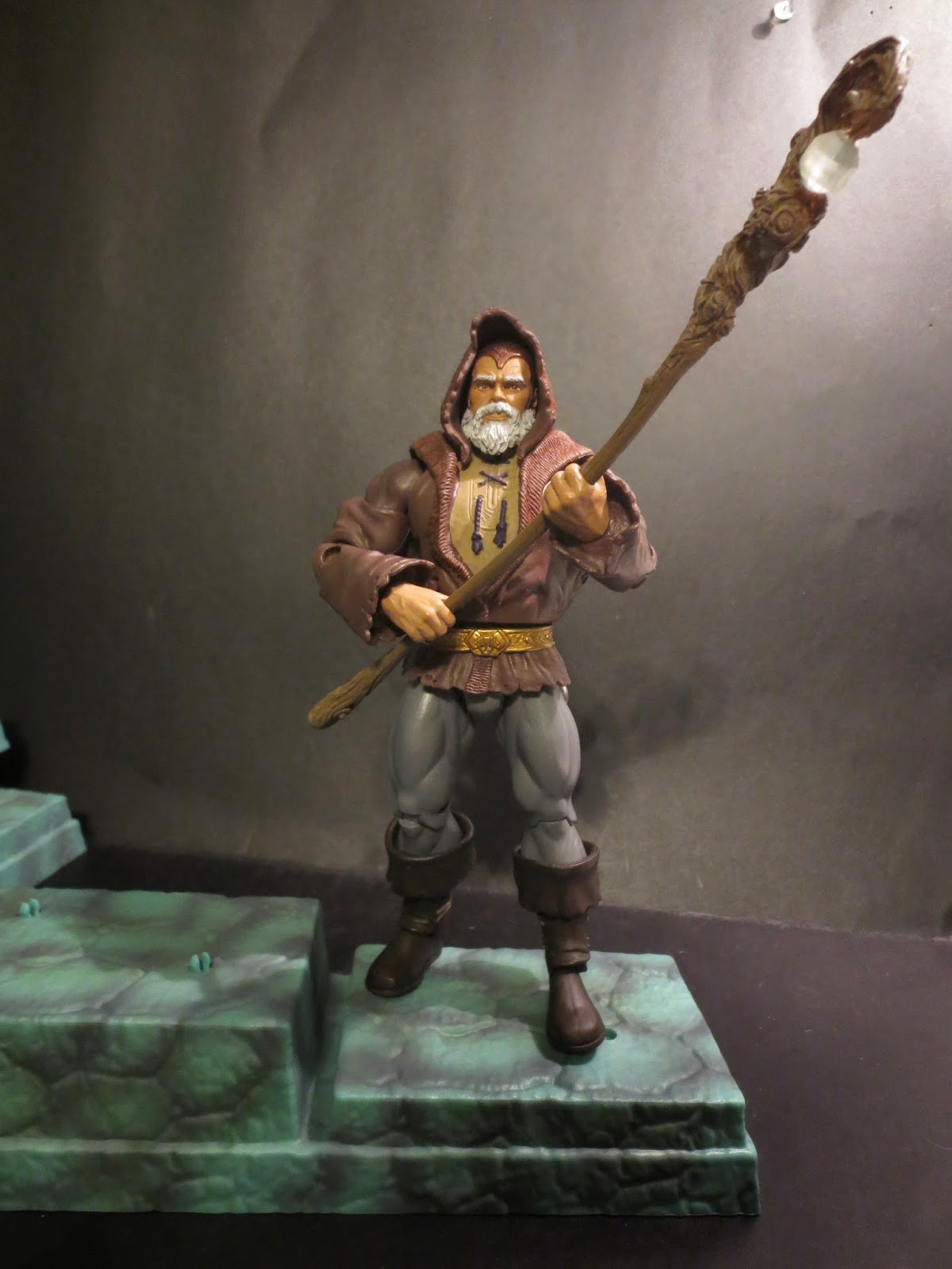 Action Figure Barbecue Accessory Review Stackable Stands from Masters of the Universe Classics