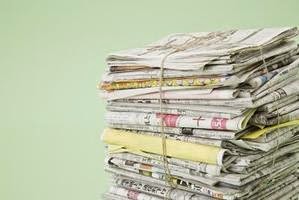 Como usar Jornal em Casa - veja 8 jeitos... dias e idéias para sua casa