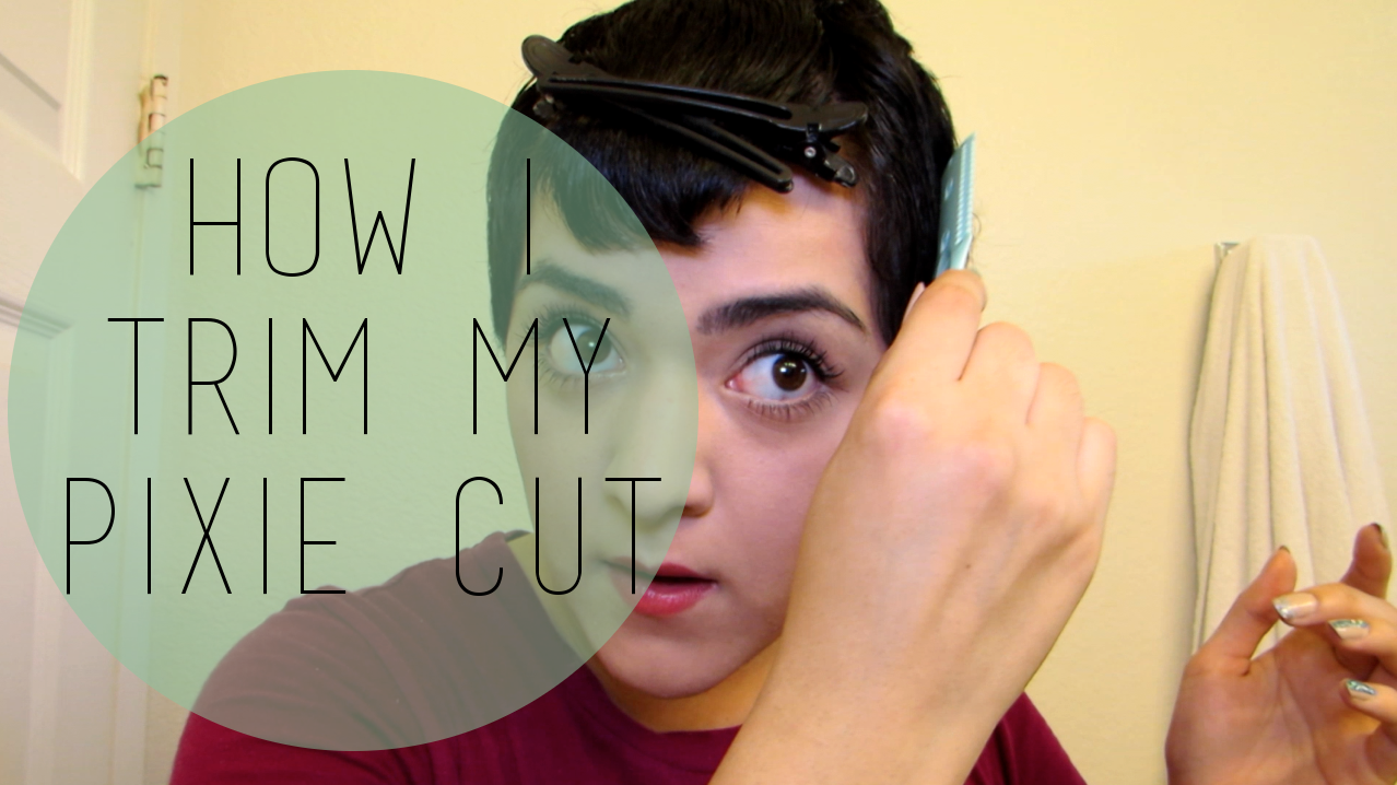 Trimming Pixie Cut At Home | how i trim my pixie cut laura neuzeth Trimming Pixie Cut At Home | how i trim my pixie cut laura neuzeth