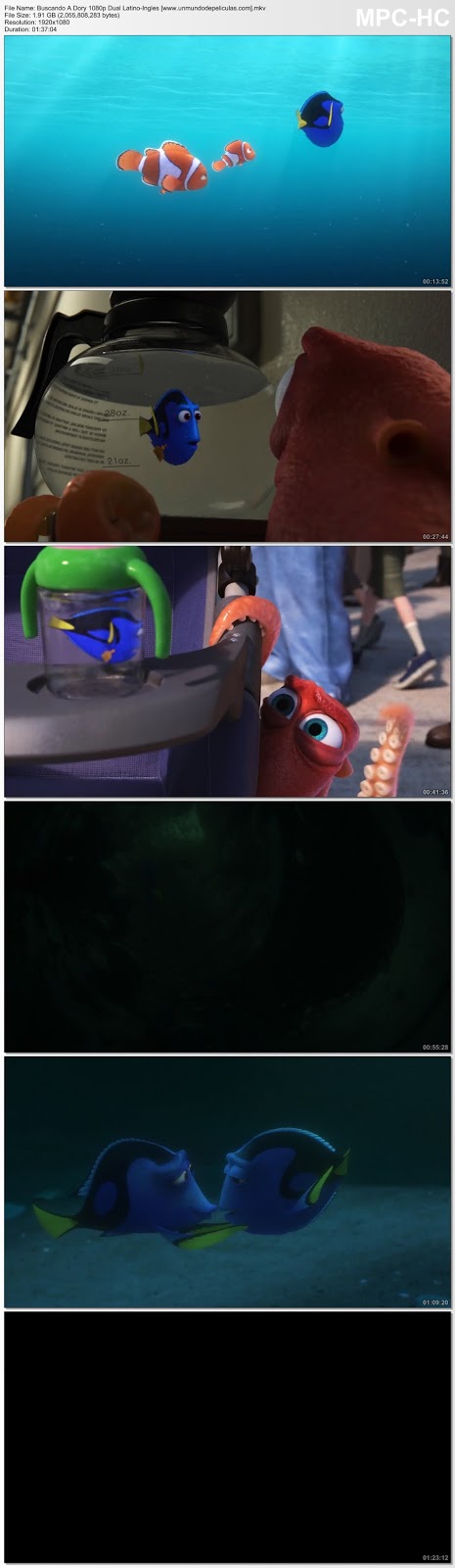 Capturas de la película.