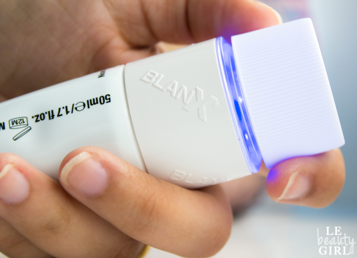Review BlanX White Shock Toothpaste with LED Light (Before & After)