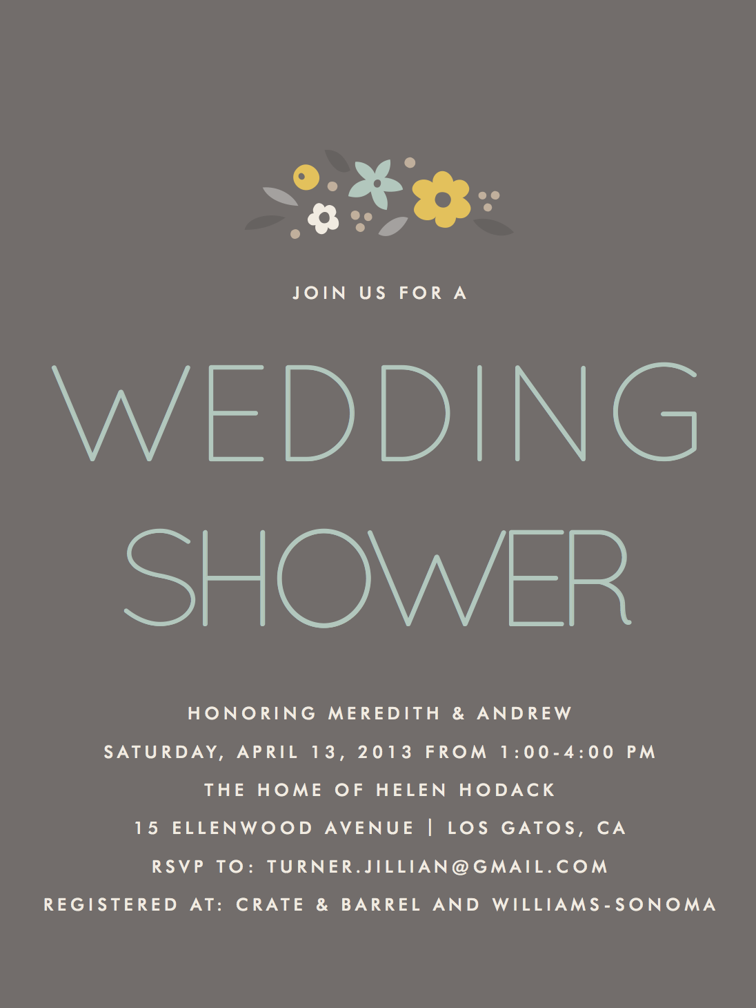 Just Jill Minted Invitations