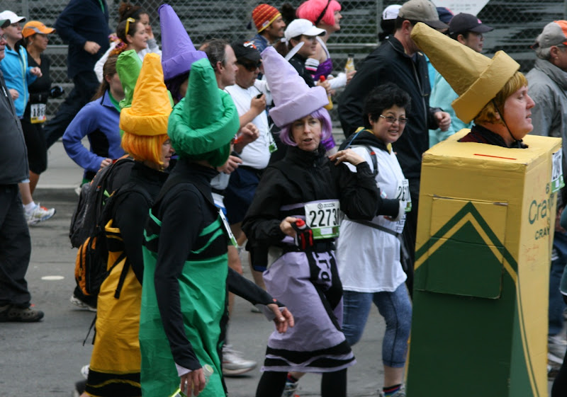 100th Bay to Breakers crayon costumes
