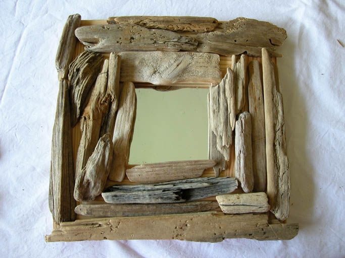 happy to make How to make a Driftwood Frame