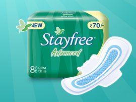 Free sample of Stayfree Advanced Pads Free sample of Stayfree Advanced Pads