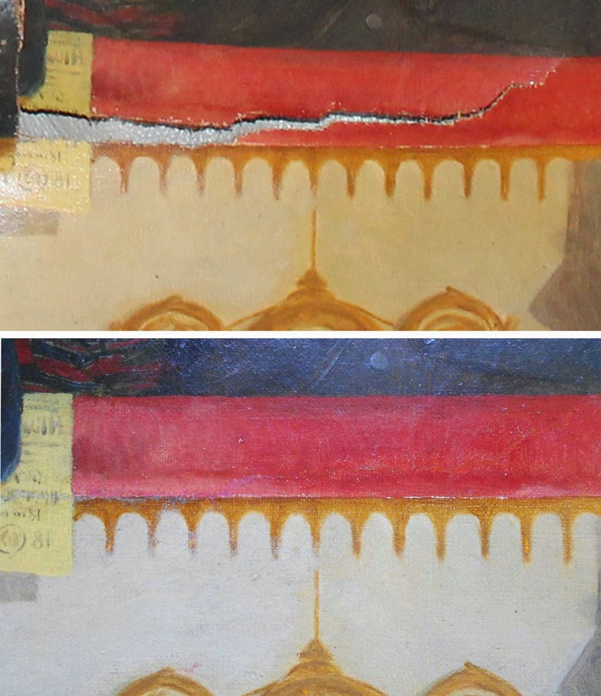 Art studio Sergey Konstantinov Art Restoration San Francisco. Painting.