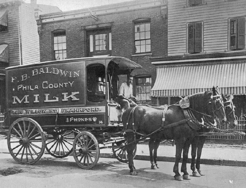 Philly & Stuff Frankford Milk Wagon 1912