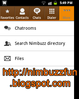 nimbuzz chat room for android