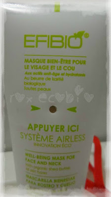 Efibio MASQUE BIEN-ÊTRE VISAGE ET COU Efibio MASQUE BIEN-ÊTRE VISAGE ET COU