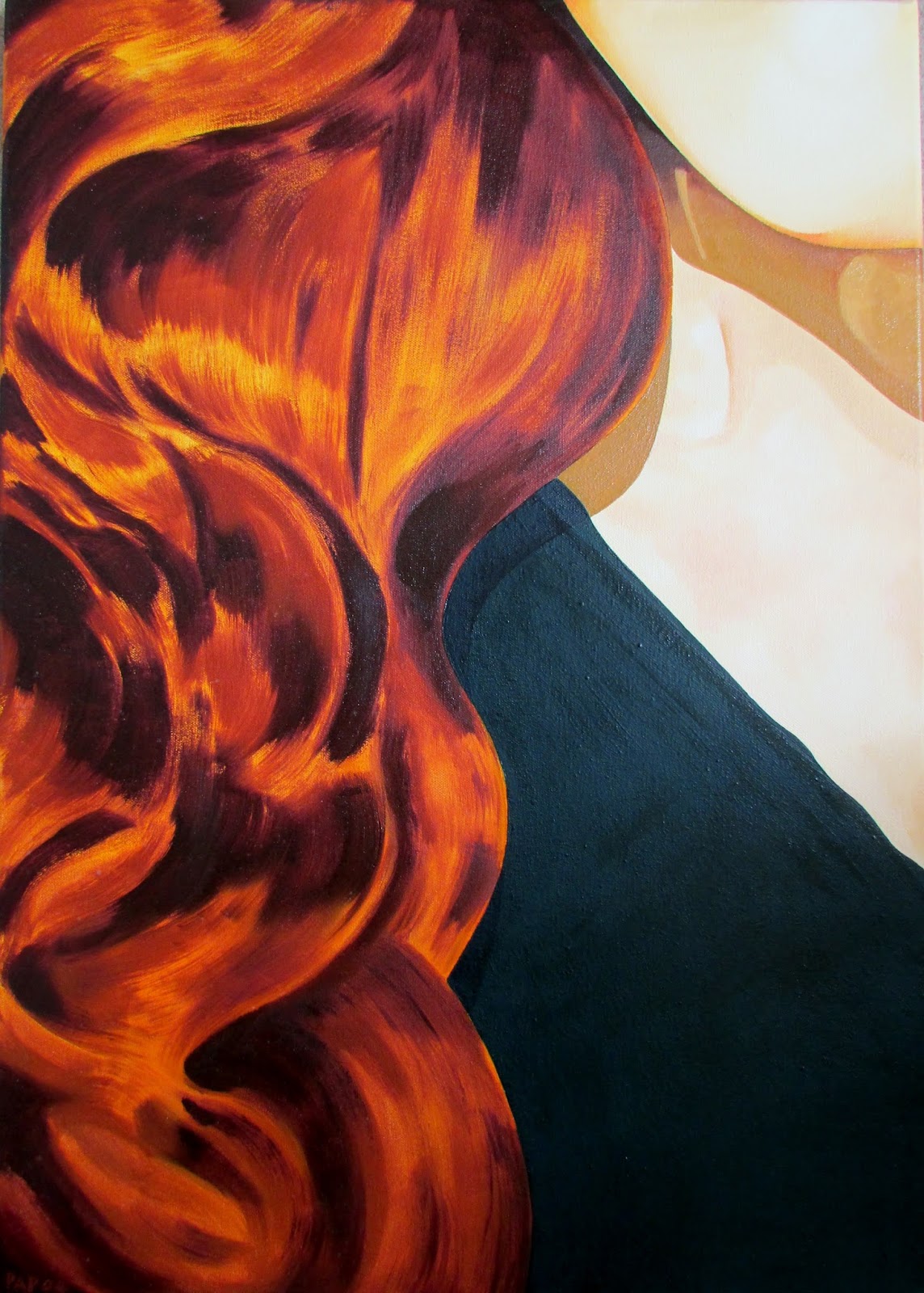 Isle of Wight Art Classes Portraiture Part Three How to Paint Hair