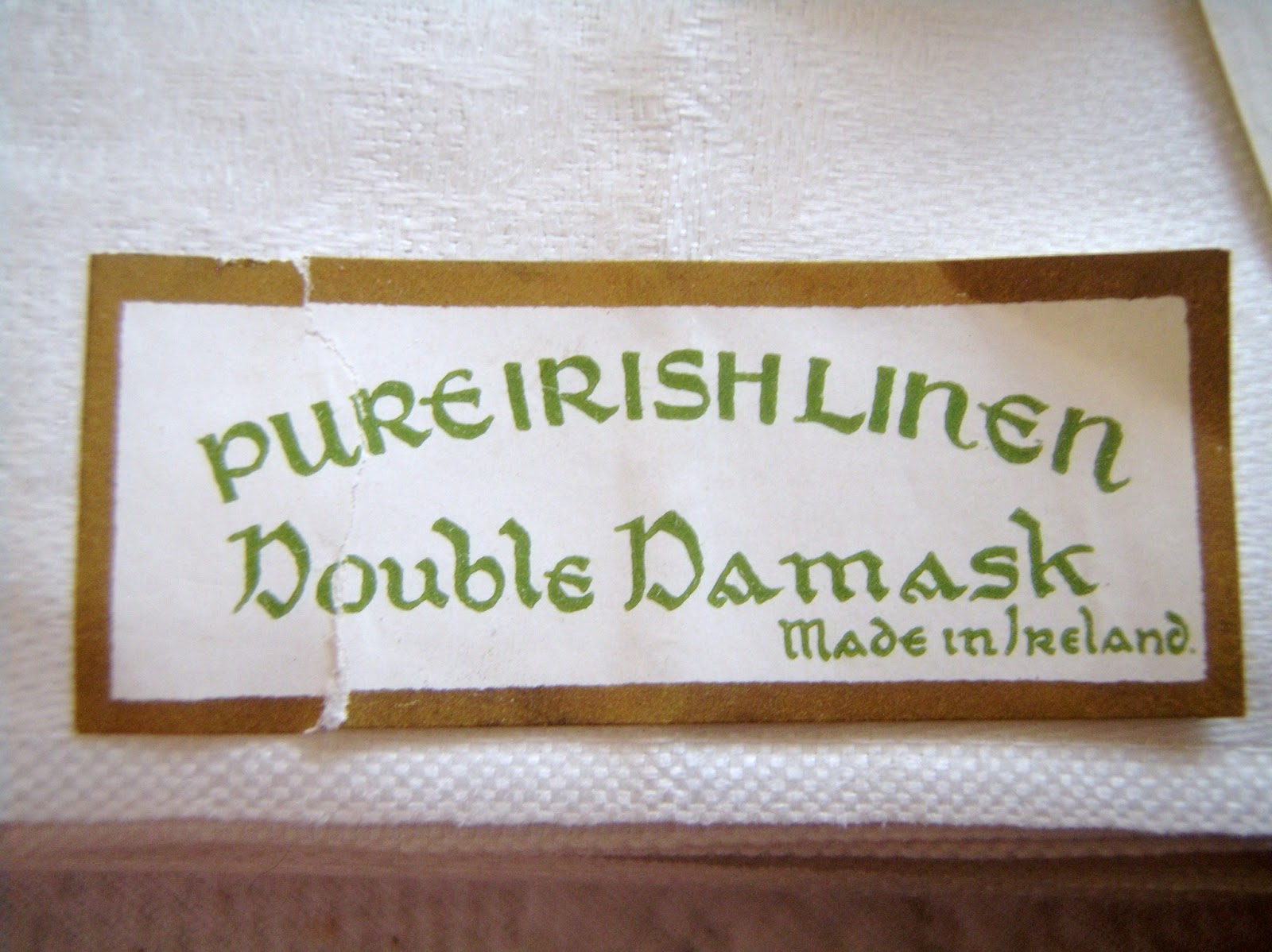 Cabin & Cottage Irish Linen & Lace