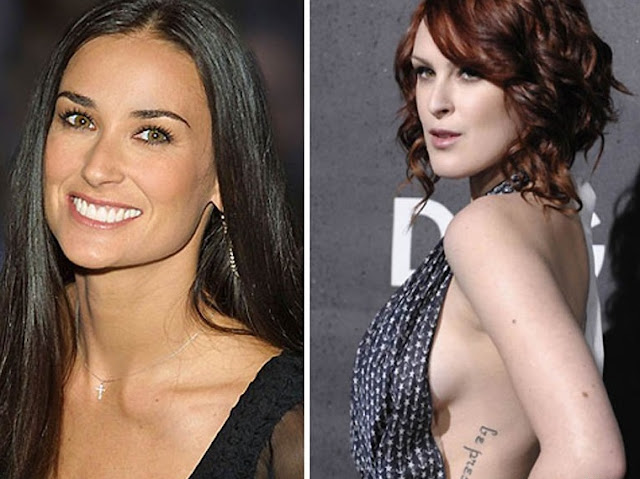 Demi Moore - The success of his daughter in Dancing with the Stars Demi Moore - The success of his daughter in Dancing with the Stars