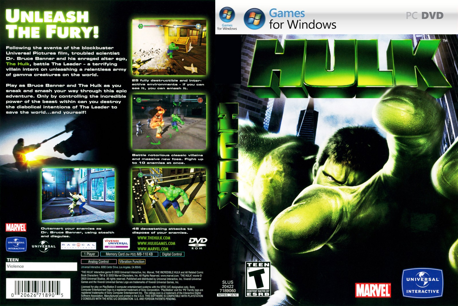HULK THE VIDEO GAME hulk the video game: