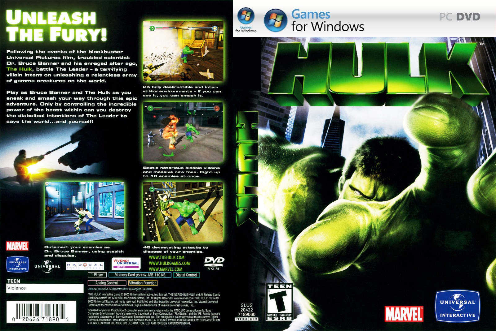 Free Hulk Pc Game