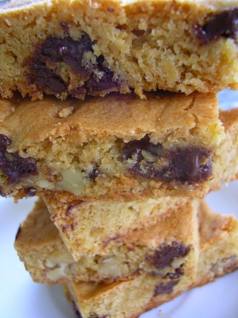 Sprigs of Rosemary B is for Blondie Brownies with Brown Butter from