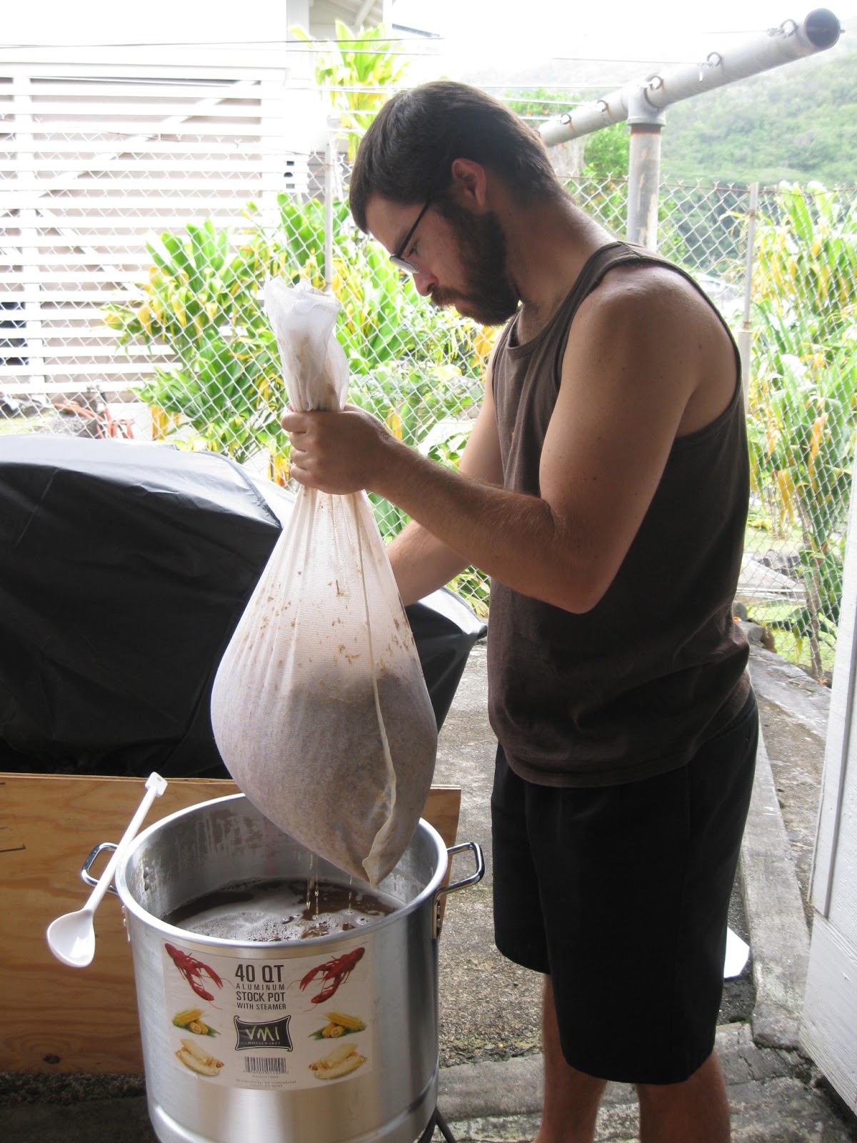 Homebrewing in Hawaii Brewing in a Bag