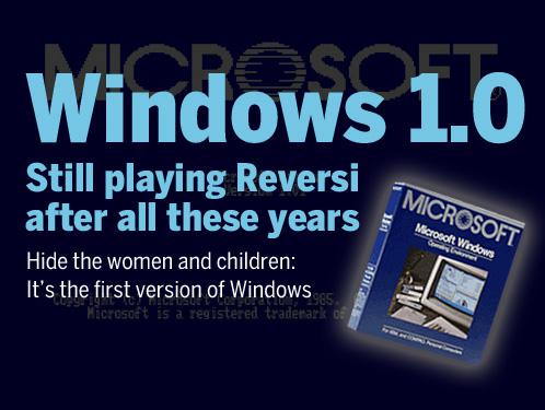 Lo Que Pasó en la Historia: November 10: Bill Gates introduces Windows 1.0 in 1983.