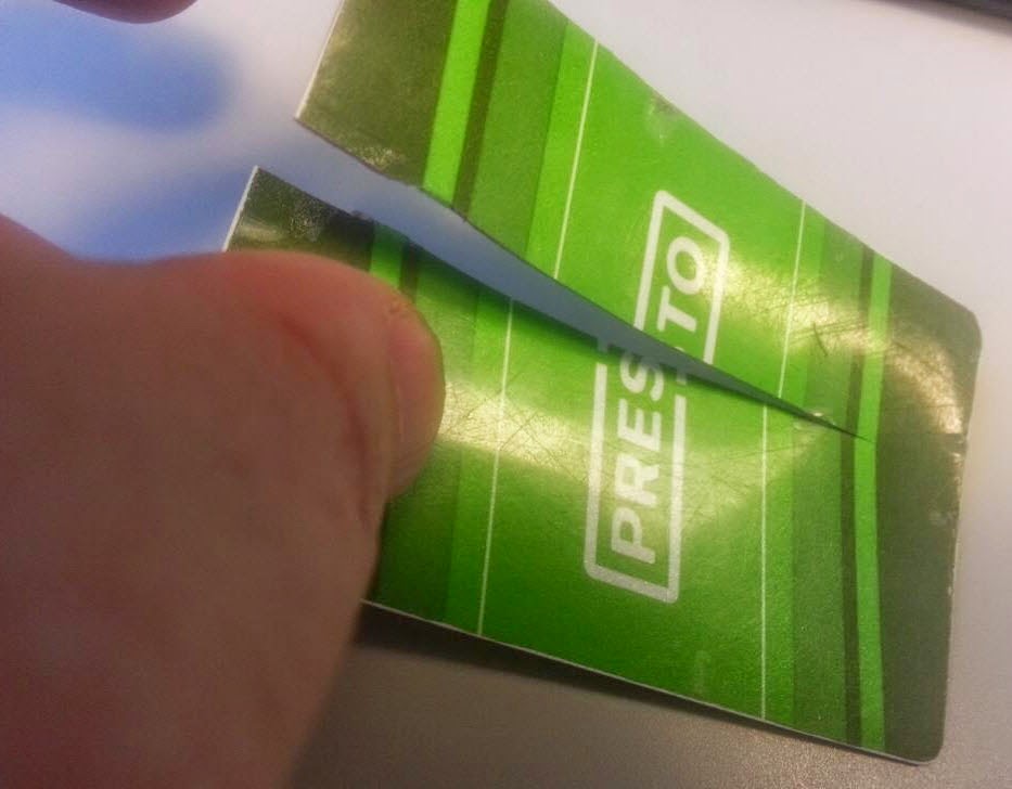 Presto Rideau. Presto Rideau. Presto Card Note The Braille Upu ... Presto Rideau. Presto Rideau. Presto Card Note The Braille Upu ...