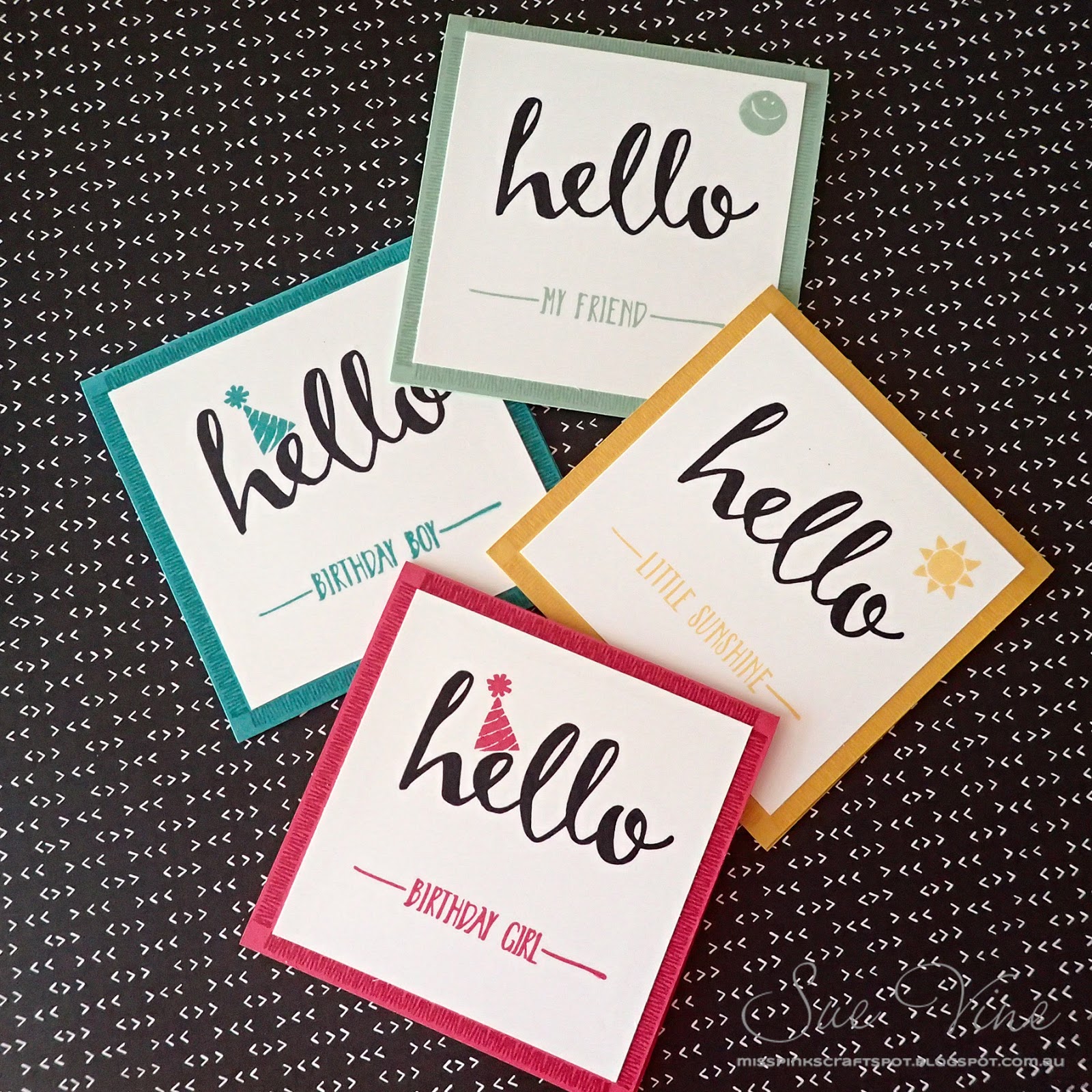 hello sale a bration note cards