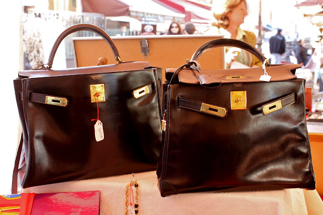 Vintage 'Kelly' Hermès bags