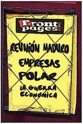 Newsstand comics: reunión Maduro y Empresas Polar