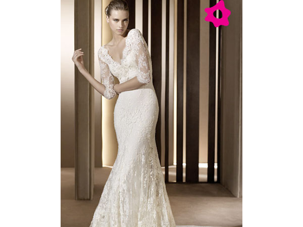 una boda convencional pero diferente: vestidos de novia muy