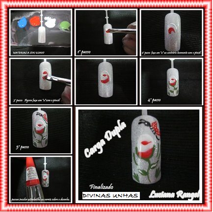 UNHAS DECORADAS CARGA DUPLA BOTÃO DE ROSA BY LUCIANA RANGEL UNHAS DECORADAS CARGA DUPLA BOTÃO DE ROSA BY LUCIANA RANGEL