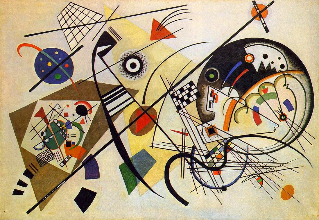 Obras de arte abstratas