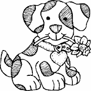 Dibujos de perros para colorear dibujos pintar perros