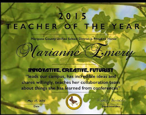 Mariposa County Teacher of the Year 2015