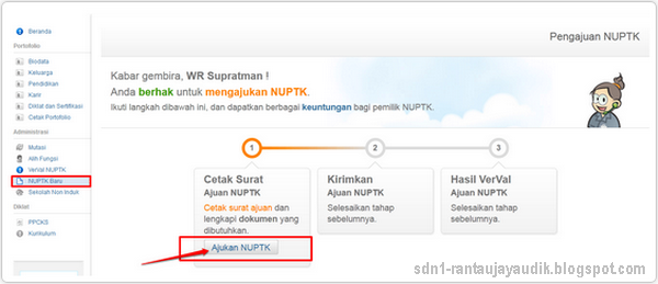 Beberapa Syarat Pengajuan Nuptk Baru Oleh Pendidik Non Pns