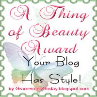 A Thing of Beauty Award!