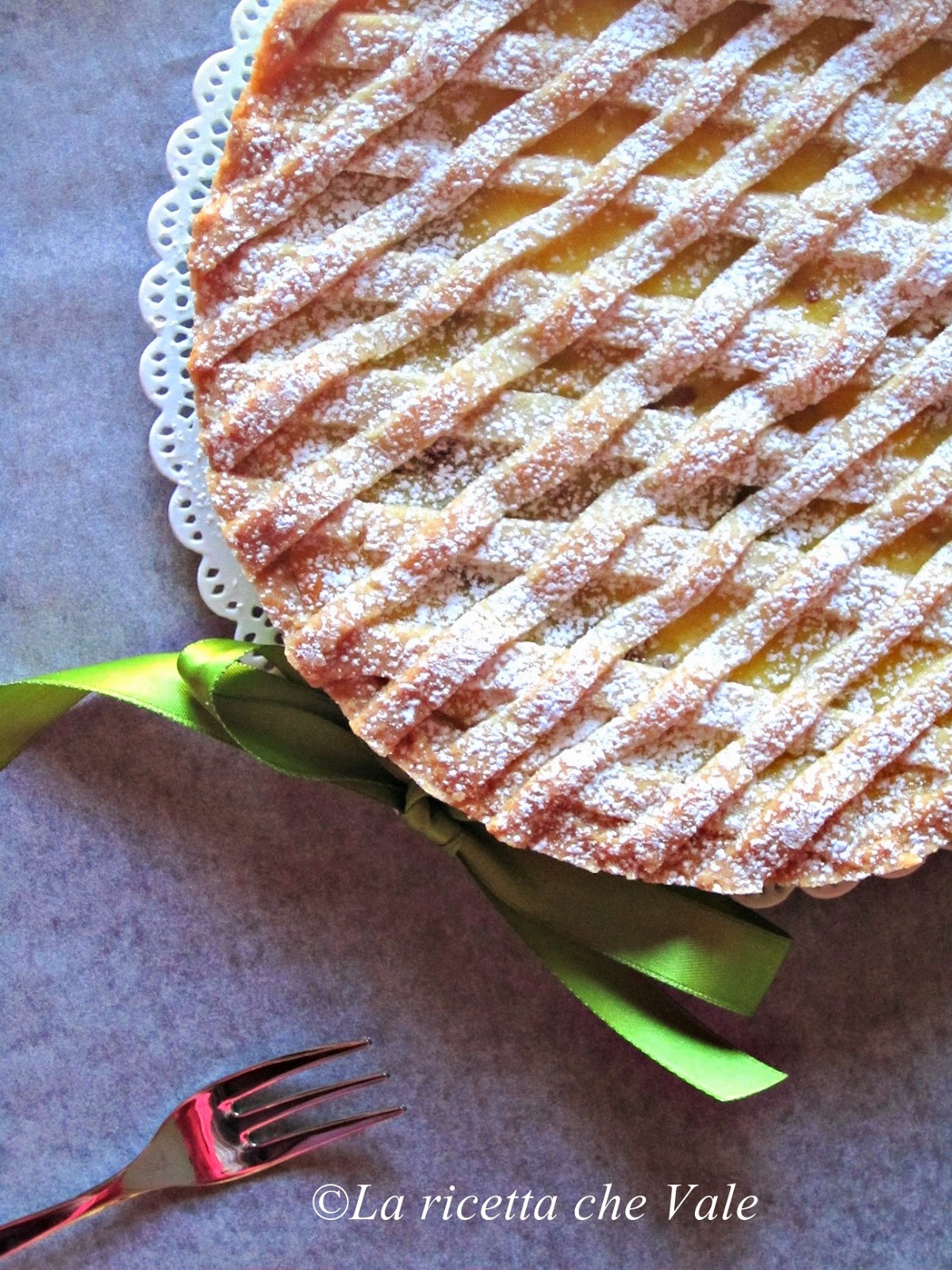 Crostata con mud cake e crema pasticciera