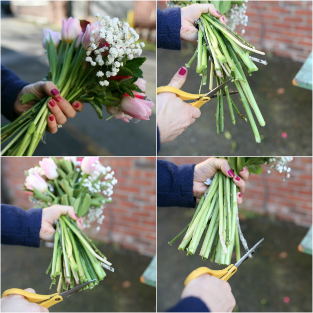 Horseshoe Boutique DIY Bouquet and Floral Center Piece for your Valentine