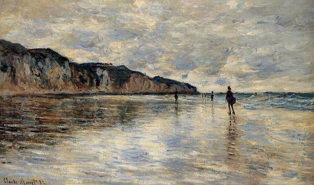 Marée basse devant Pourville (1882) Marée basse devant Pourville (1882)